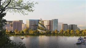 ▲亞馬遜第二總部「螺旋」。（圖／翻攝自亞馬遜官網）