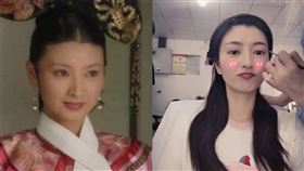 飾演「沈眉莊」的斕曦。（圖／翻攝自微博）