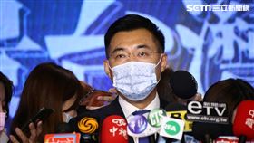 柯文哲、江啟臣同台。（圖／記者楊澍攝影）