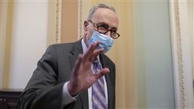 美參院多數黨領袖舒默（Chuck Schumer），圖／美聯社／達志影像