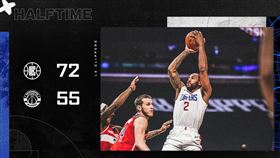 ▲「可愛」雷納德（Kawhi Leonard）攻下全場最高32分。（圖／翻攝自快艇推特）