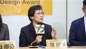 陳椒華表示台灣國內事務不容中共說三道四。（圖／時代力量提供）