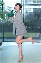 梁舒涵獲得金鐘最佳新人獎後自己更加努力，演技受到大家的肯定。（記者邱榮吉/攝影）