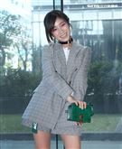 梁舒涵獲得金鐘最佳新人獎後自己更加努力，演技受到大家的肯定。（記者邱榮吉/攝影）