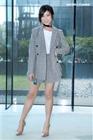 梁舒涵獲得金鐘最佳新人獎後自己更加努力，演技受到大家的肯定。（記者邱榮吉/攝影）