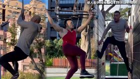 ▲健人蓋伊邀請同為建人的波波與蔡藥師，前往桃園的大有梯田生態公園。（圖／健人蓋伊 授權）