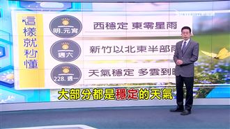 連假又變天　吳德榮曝好天氣時間