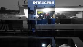 反光鏡，頂樓，符咒，彰化（圖／翻攝畫面）