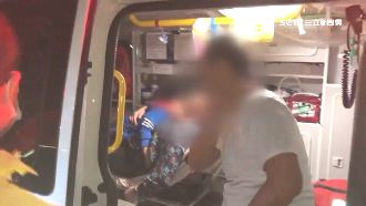 翻5圈全家沒事　駕駛護妻小冷靜善後