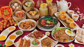 ▲遠百桃園即日起~2月28日9樓「點8號」2人超值餐三寶拼盤、臘味蘿蔔糕、蔥油香煎雞扒飯特。（圖／業者提供）