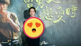 當男人戀愛時,邱澤,許瑋甯。圖／金盞花大影業提供