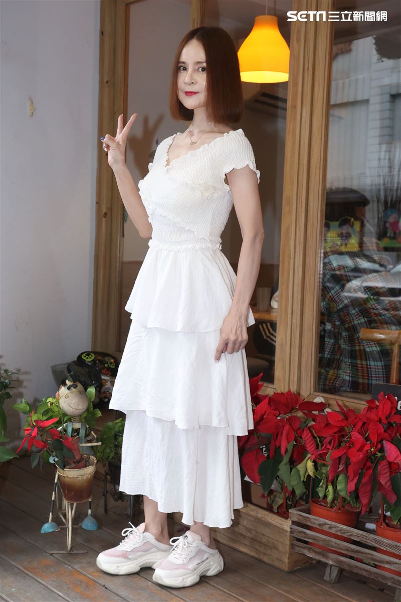 高勝美返台開演唱會。（記者邱榮吉/攝影）