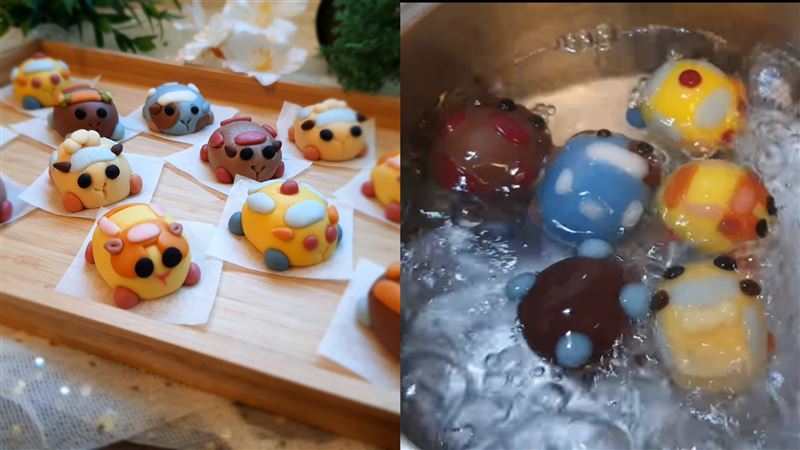 超狂媽親做天竺鼠湯圓！下鍋萌翻全場