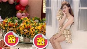 男友Jessey日前為Cherie舉辦生日宴，超豪華排場曝光。（圖／翻攝自Cherie IG）