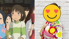 神隱少女、橋本環奈（圖翻攝自スタジオジブリ、橋本環奈IG）