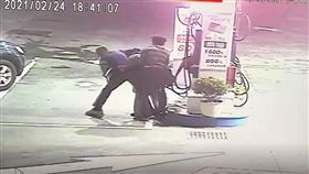 加油站，大外割，吞油槍，