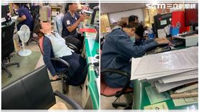 中市府員工上班睡覺　網曝：近親繁衍