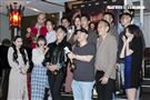 鄭人碩、謝欣穎、龍劭華、柯叔元、曾莞婷、黃尚禾、唐振剛等人出席《角頭－浪流連》慶功記者會。（圖／記者楊澍攝影）