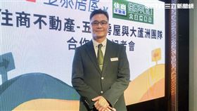 住商五泰房屋執行長李政哲總經理李政哲。（圖／記者陳韋帆攝影）