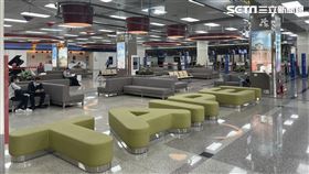 不出國也能遊機場！打卡常被遺漏之地。松山機場（圖／記者鍾惠宇攝影）有壓ｌｏｇｏ