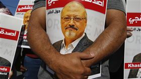 知名專欄作家哈紹吉（Jamal Khashoggi），圖／美聯社／達志影像