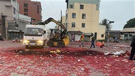 台南鹽水蜂炮落幕  共清出6.1噸垃圾台南鹽水蜂炮26日晚間在武廟廣場集中施放，一般民眾禁入，27日凌晨落幕後共清出6.1公噸垃圾。（台南市政府提供）中央社記者張榮祥台南傳真  110年2月27日