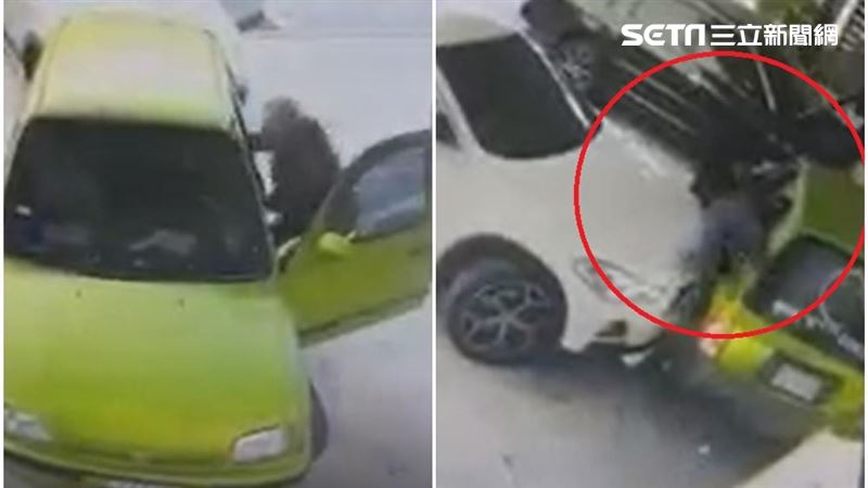 猛！台中勇警抓賊　連遭3度開車甩拖