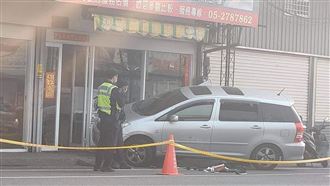 新／嘉義鬧區毒販衝撞員警中3槍送醫