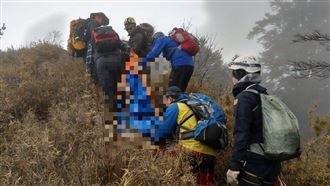 女山友攻郡大山失聯　垂降尋獲遺體