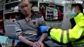 醉漢警局撞破頭　搭救護車譙警下場曝