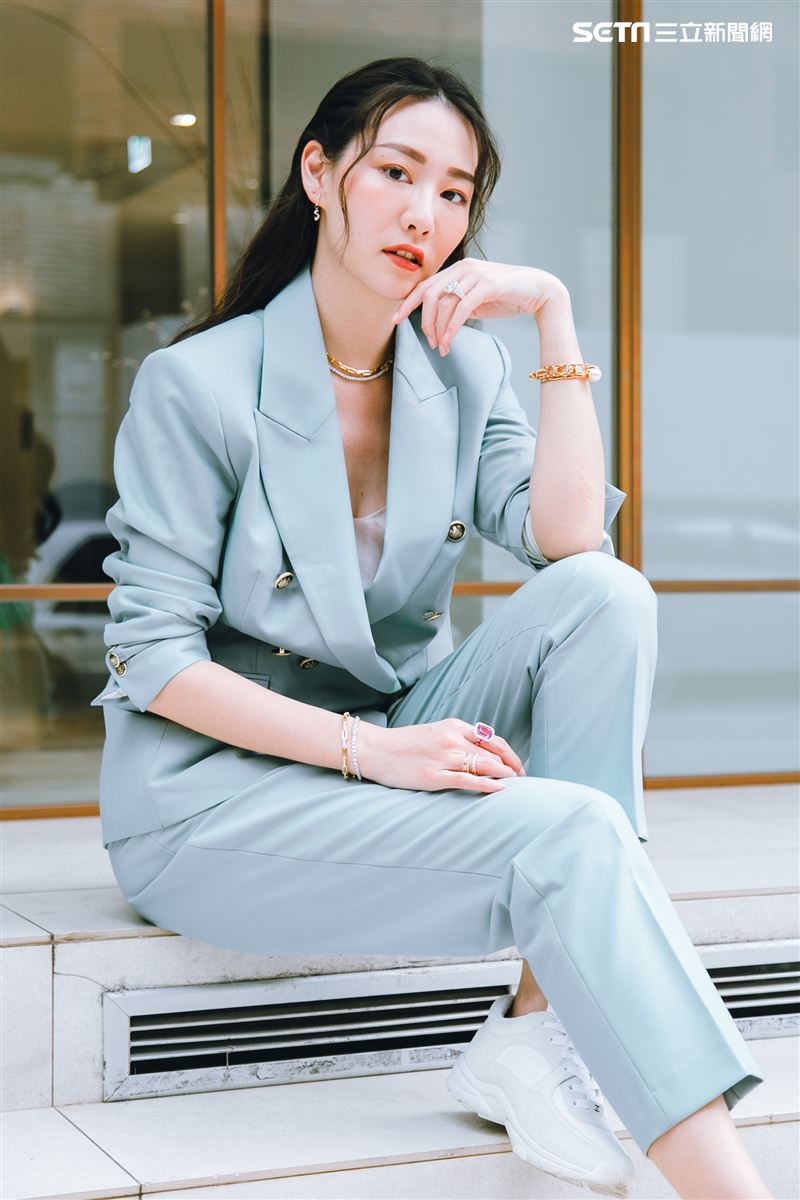 名媛侍懷鳳三立新聞網專訪。（圖／記者楊澍攝影）