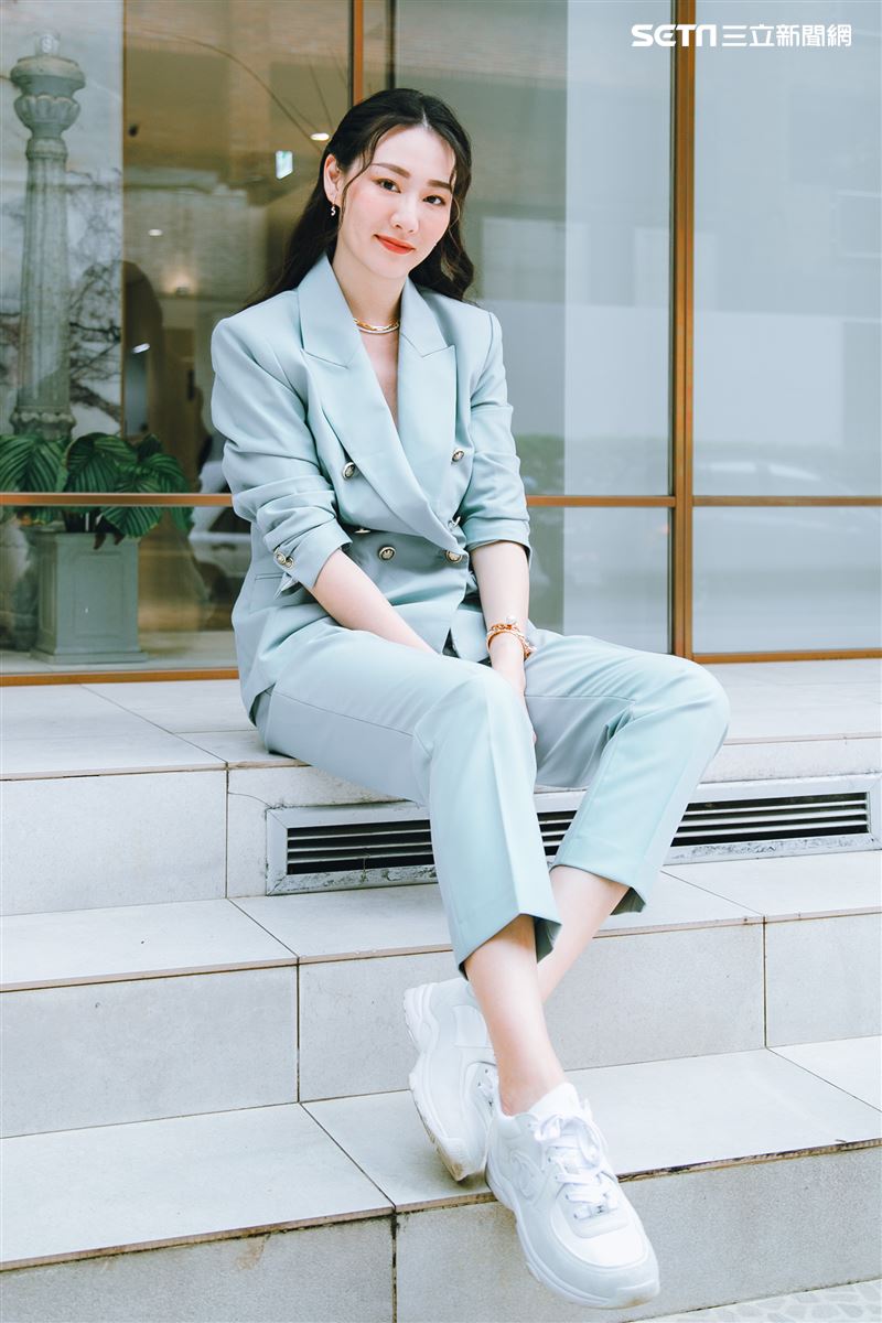 名媛侍懷鳳三立新聞網專訪。（圖／記者楊澍攝影）