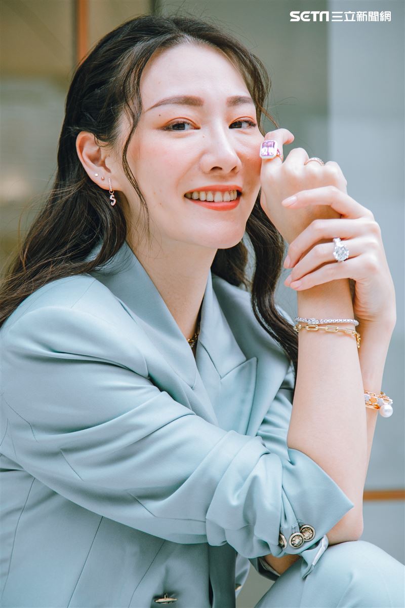 名媛侍懷鳳三立新聞網專訪。（圖／記者楊澍攝影）