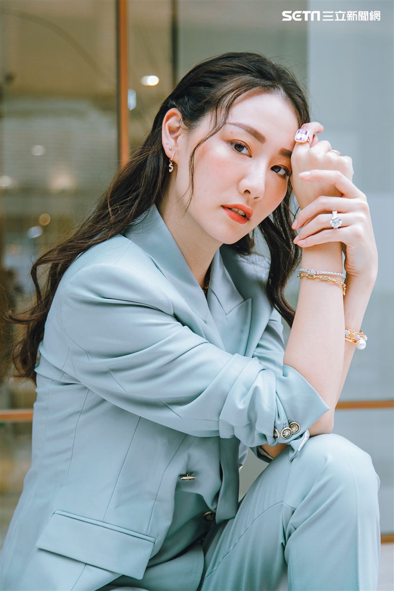 名媛侍懷鳳三立新聞網專訪。（圖／記者楊澍攝影）
