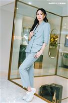 名媛侍懷鳳三立新聞網專訪。（圖／記者楊澍攝影）