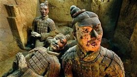 大陸，兵馬傭，綠臉，秦始皇，神秘