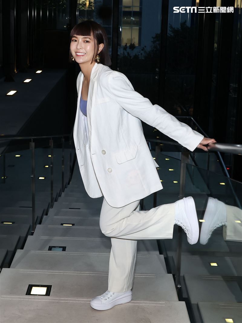女小豬黃沐妍三立新聞網專訪。（記者邱榮吉/攝影）