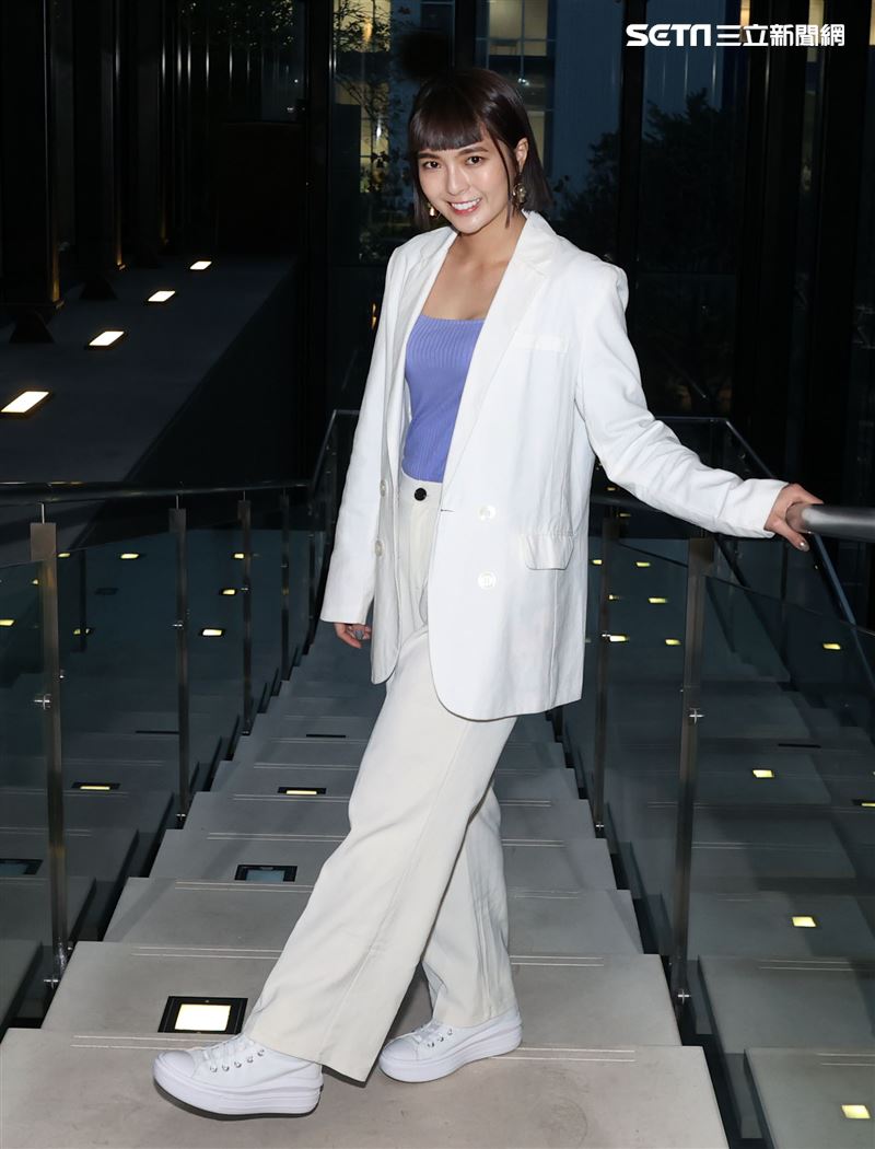 女小豬黃沐妍三立新聞網專訪。（記者邱榮吉/攝影）
