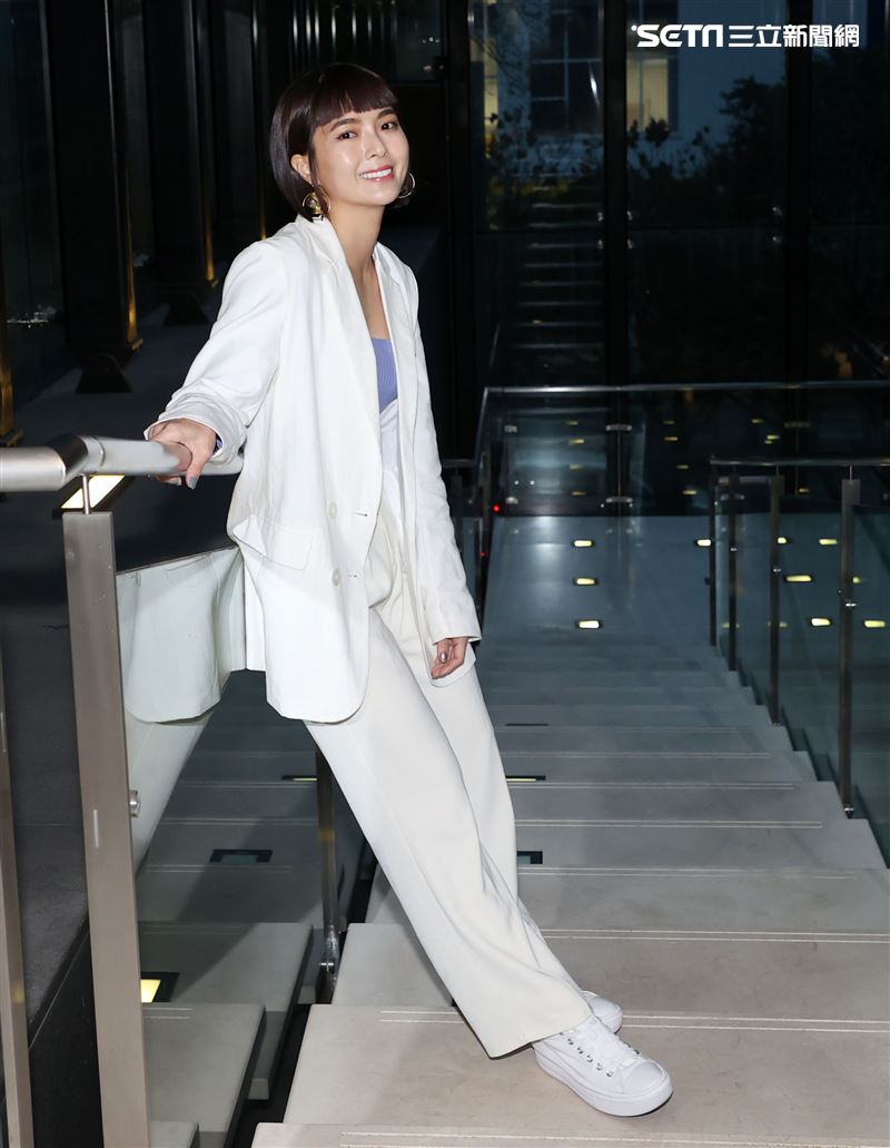 女小豬黃沐妍三立新聞網專訪。（記者邱榮吉/攝影）