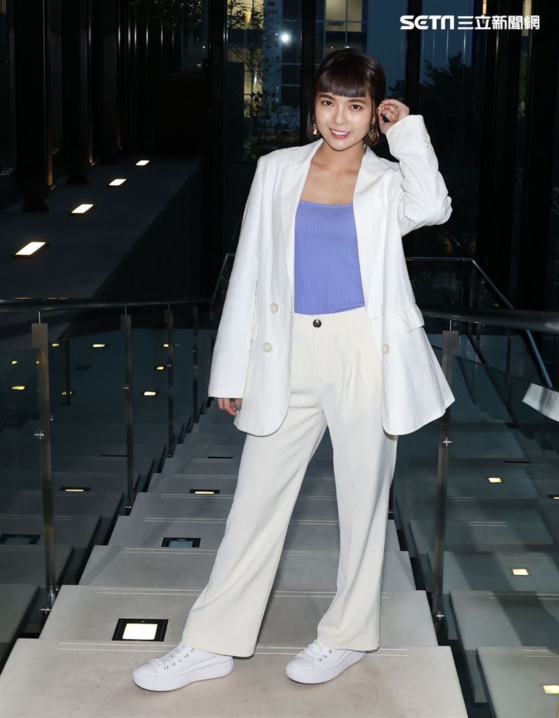女小豬黃沐妍三立新聞網專訪。（記者邱榮吉/攝影）