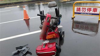 騎代步車竄出巷口　花蓮9旬翁遭撞亡