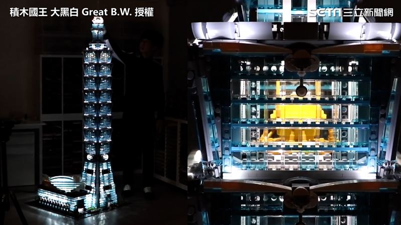 跪著看！台達人打造樂高101神還原