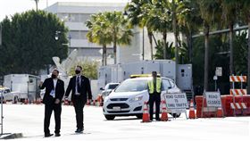 金球獎疫情期間登場規模縮水。（圖／美聯社／達志影像）