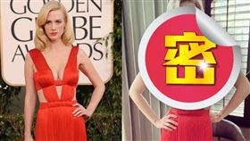 琪蘭席普卡穿上10年前禮服身材完全不變依舊惹火。（圖／翻攝自januaryjones IG）