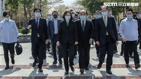 蔡英文出席「二二八事件74周年中樞紀念儀式」。（圖／總統府提供）