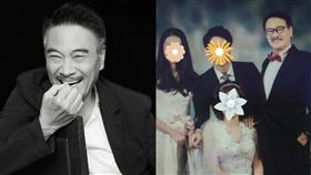  吳孟達一家四口合影。（圖／翻攝自吳孟達微博）