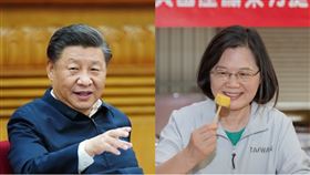 習近平、蔡英文（組合圖／翻攝自新華網、總統府提供）