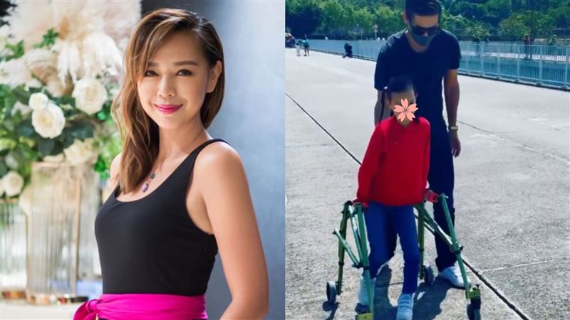 罕病女兒會走路了　女星激動：她可以