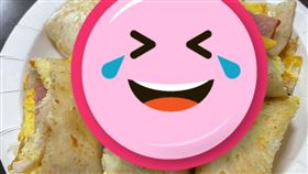 早餐點燻雞培根蛋餅加起士　送來竟成「焗烤」（圖／翻攝自爆怨公社臉書）