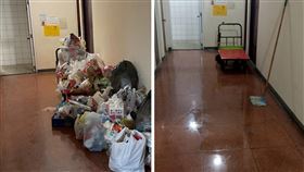 暨大櫻花季湧人潮  疑有遊客闖管制區亂丟垃圾暨南大學櫻花美景吸引大批遊客造訪，但卻有遊客疑似擅闖管制區且亂丟垃圾，校方已派員完成清潔，同時呼籲遊客勿闖入未開放教學區域與刷卡管制區。圖為清潔前後對比畫面。（暨南大學提供）中央社記者蕭博陽南投縣傳真  110年3月1日